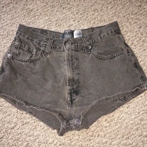 LEVI ‘s Brown Denim Shorts